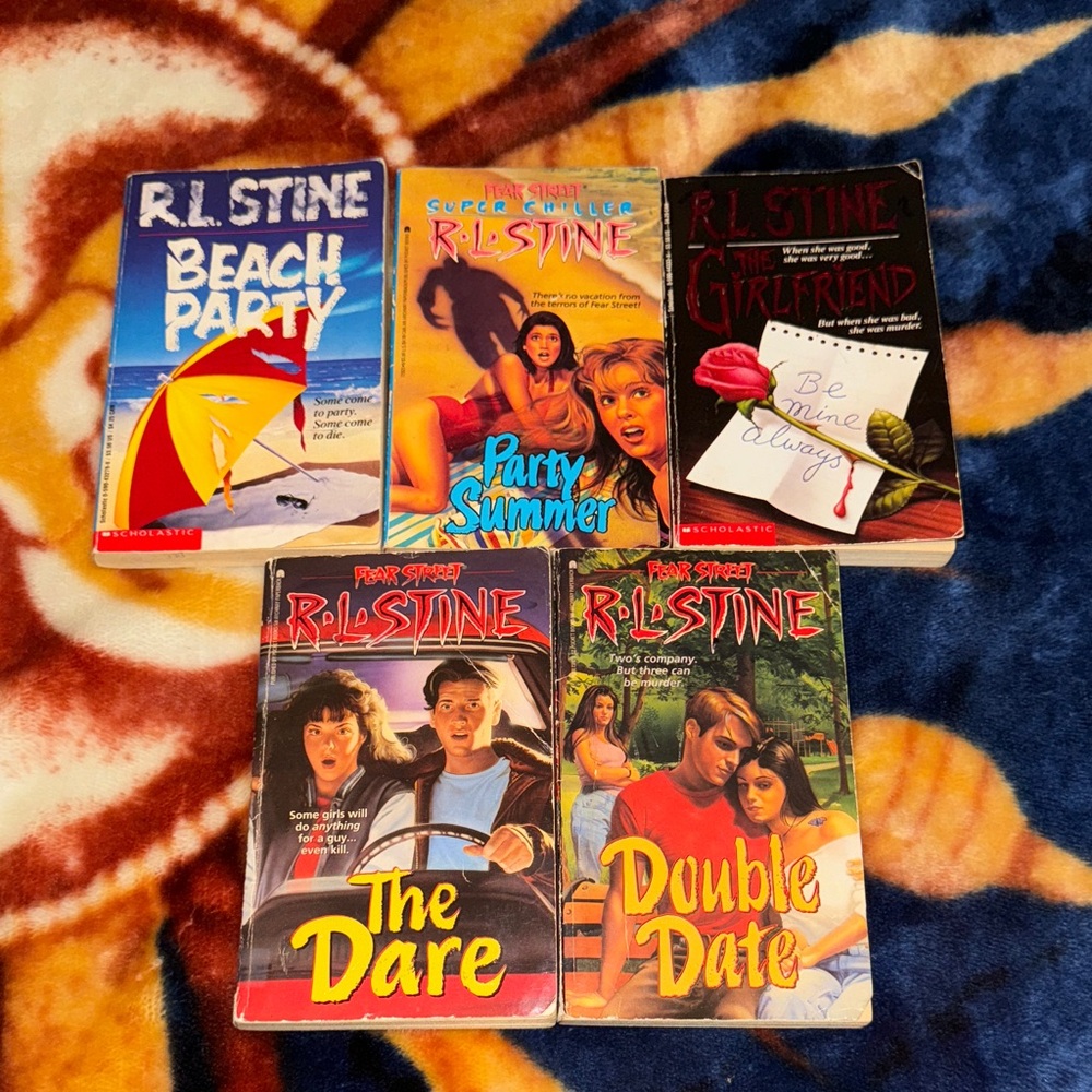 R.L. Stine Book Collection Fear Street